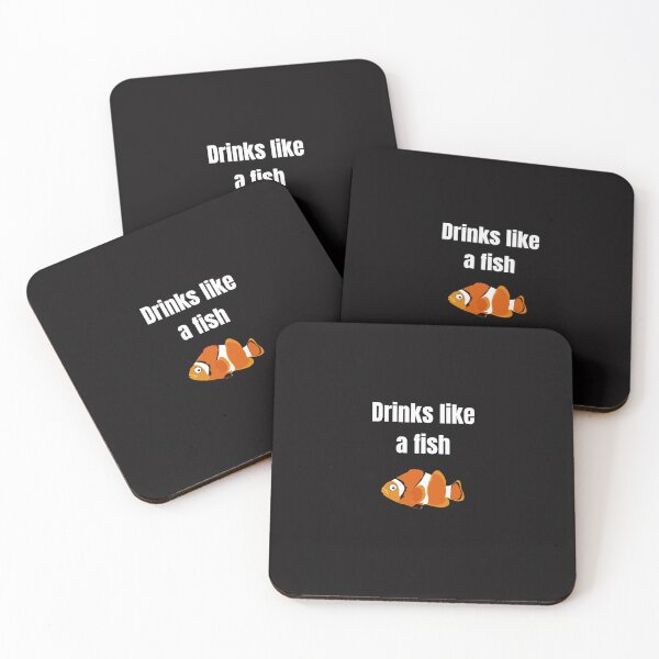 Item preview, Drinks like a Fish designed and sold by Slogans4u.