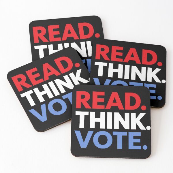 Item preview, Read Think Vote, Political designed and sold by Verominunus.