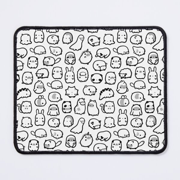 Item preview, Mini Animals Pattern Black and White designed and sold by Mohu Store.