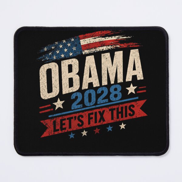 Item preview, Obama 2028 Let's Fix This Barack Obama Political Supporter designed and sold by JonesFlora2025.