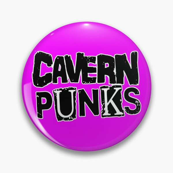 Item preview, Cavern Punks Logo (black) designed and sold by M.F. Alfrey Merch.