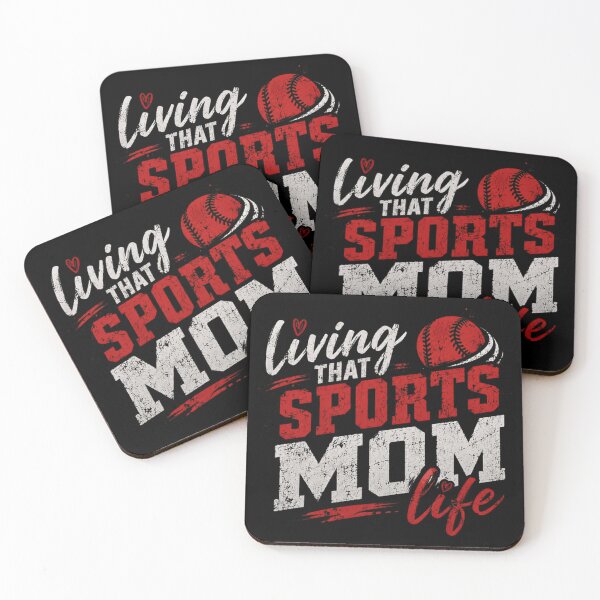 Item preview, Living That Sports Mom Life Baseball Softball Mother designed and sold by JonesFlora2025.