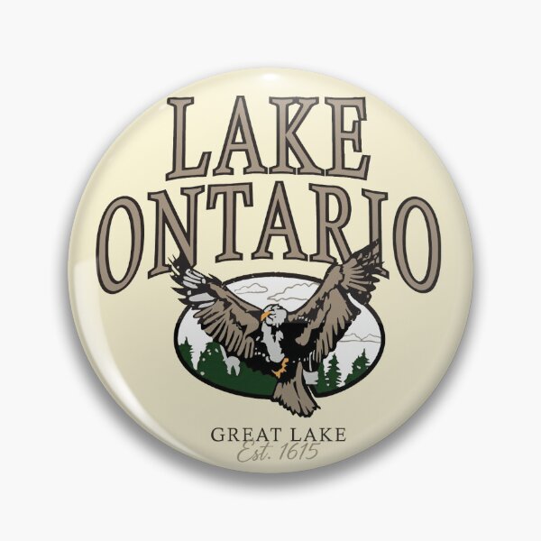 Item preview, Lake Ontario Est 1615 Great Lake America Rename Eagle Graphic designed and sold by artworkathome.