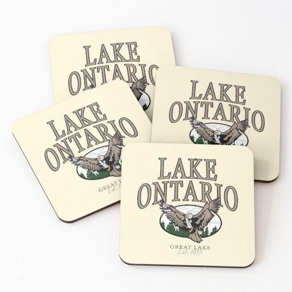 Item preview, Lake Ontario Est 1615 Great Lake America Rename Eagle Graphic designed and sold by artworkathome.