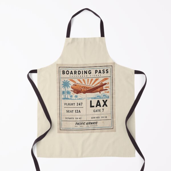 Item preview, Los Angeles Vintage DC‑3 Mid‑Century Travel Stamp designed and sold by stickercuffs.