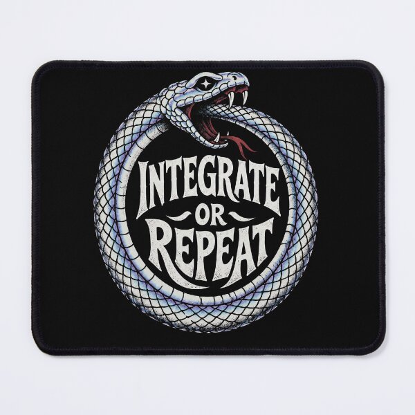 Item preview, Integrate or Repeat | Shadow Integration | Jungian Psychology designed and sold by AmiGraph.