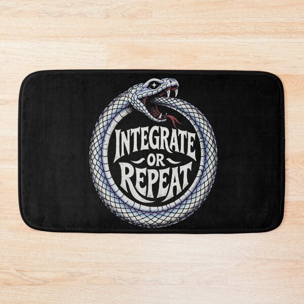 Item preview, Integrate or Repeat | Shadow Integration | Jungian Psychology designed and sold by Creatiforge.