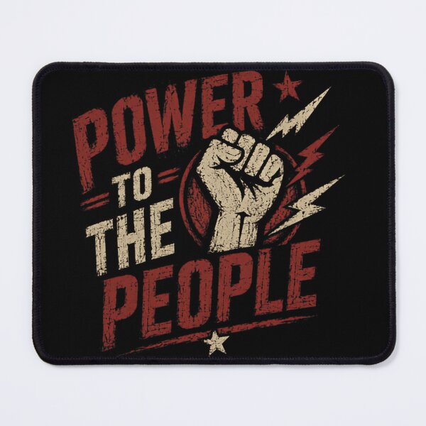 Item preview, Power To The People Activism Social Justice Empowerment Statement designed and sold by JonesFlora2025.
