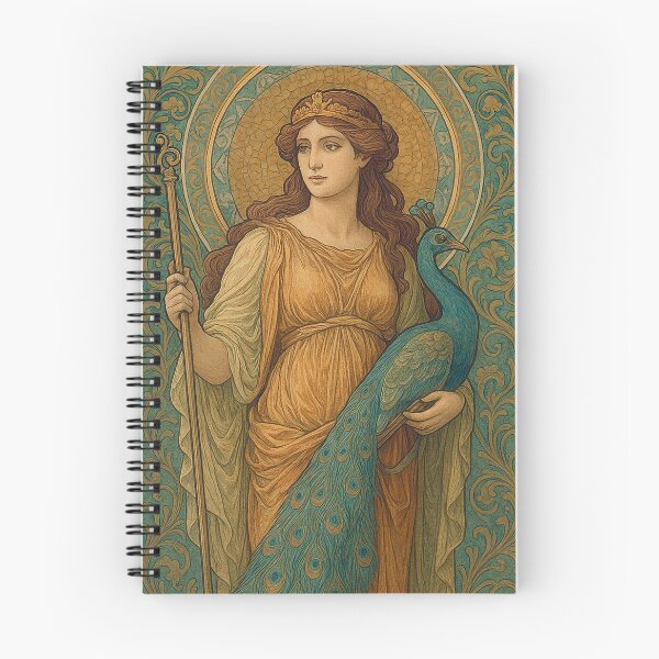 Item preview, Greek Goddess Hera - Art nouveau painting. designed and sold by GalleryKauffeld.