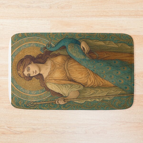 Item preview, Greek Goddess Hera - Art nouveau painting. designed and sold by GalleryKauffeld.
