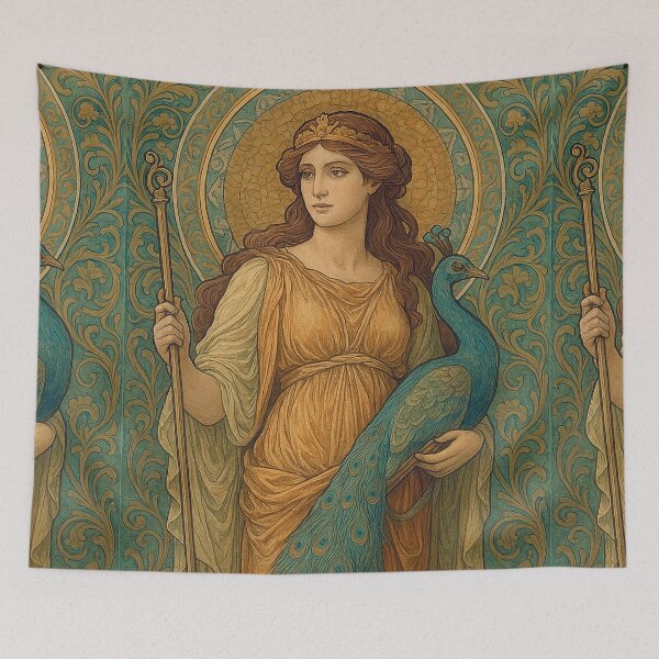 Item preview, La diosa griega Hera - Pintura art nouveau. designed and sold by GalleryKauffeld.