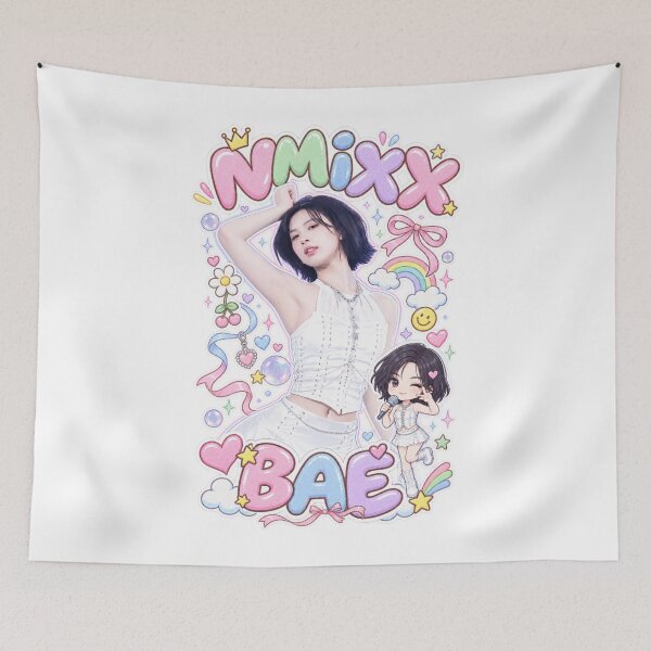 Aperçu de l'œuvre Ambiance scénique de BAE Heavy Serenade – Illustrations K-pop réalisées par des fans de NMIXX créée et vendue par Valereekmerch.