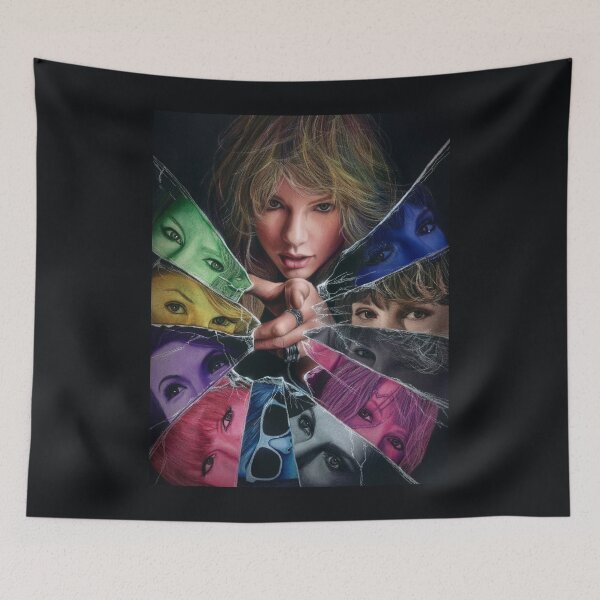 Item preview, Taylor Swift Shattered Reflections Pop Art designed and sold by Vicky021.