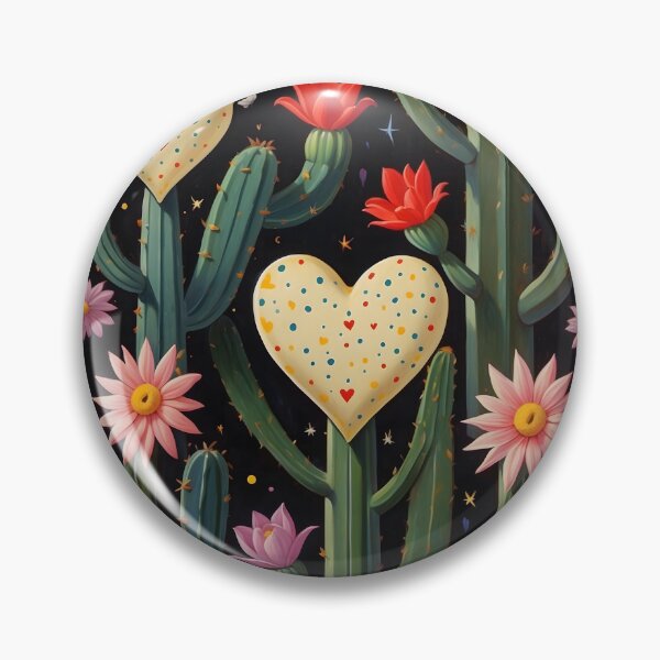 Item preview, Cactus Hearts in Bloom designed and sold by KiraChie.