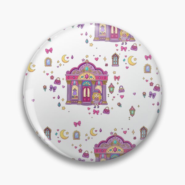 Item preview, Luxury Fashion Boutique – Whimsical Retro Girl Illustration designed and sold by Keddmia.