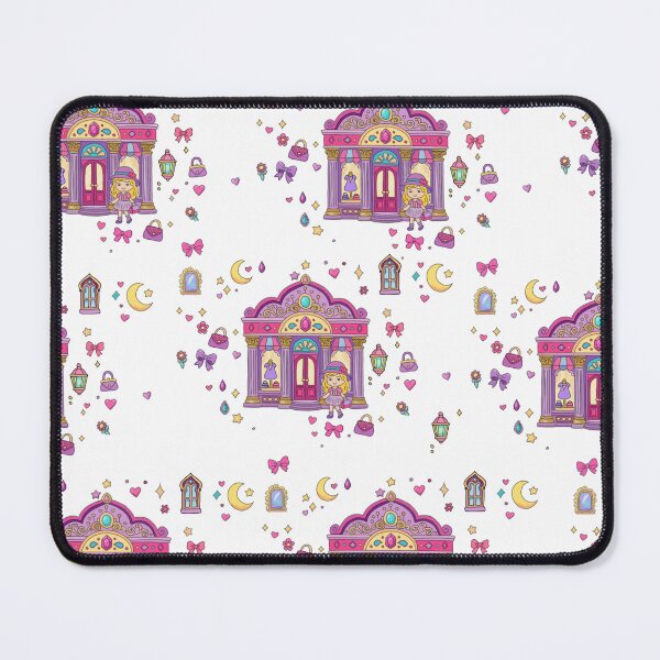 Item preview, Luxury Fashion Boutique – Whimsical Retro Girl Illustration designed and sold by Keddmia.