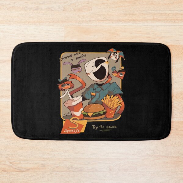 Item preview, Retro Cartoon Burger Diner  designed and sold by nnKalim36.