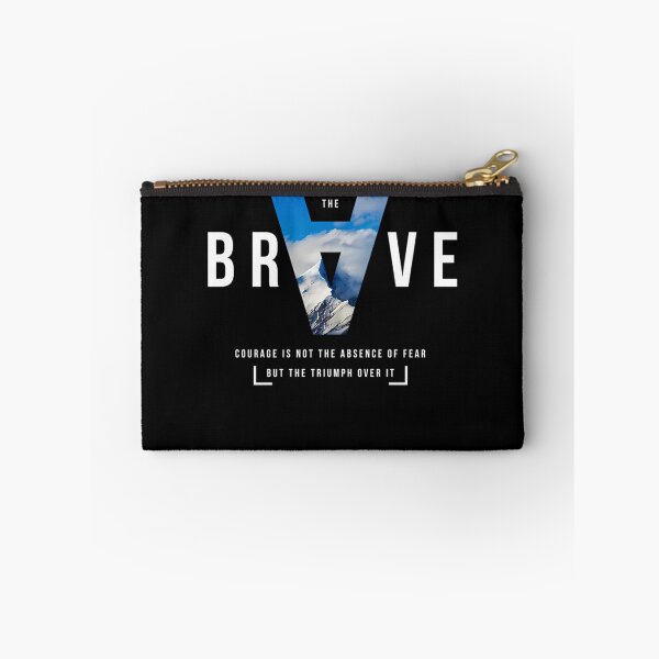 Item preview, BRAVE - Triumph Over Fear Mountain Design designed and sold by AstroChasm.