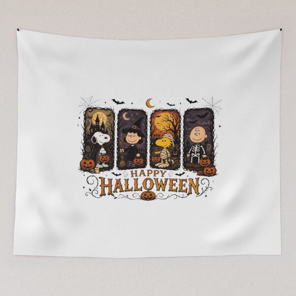Item preview, Happy Halloween Cartoon Characters  designed and sold by RevisEllana.