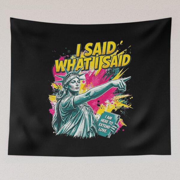 Item preview, Bold Statement Statue of Liberty Graphic Tee designed and sold by lyaDubas1986.