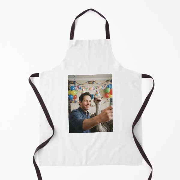 Item preview, Paul rudd selfie ostrich ostrichs birthday cake memes happy Funny prank meme gift weird  designed and sold by CheeseBlueprint.