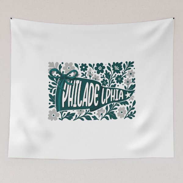 Item preview, Philadelphia Floral Pennant  designed and sold by NaviSilvas2001.
