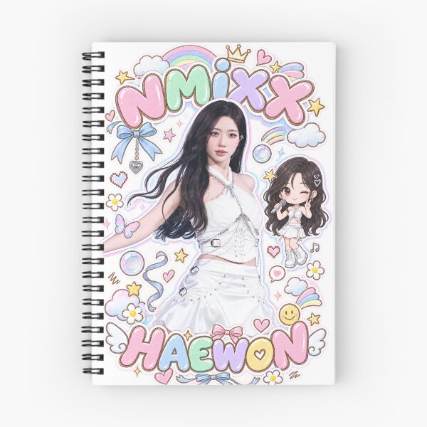 Item preview, Haewon NMIXX Pastel Fanart – Heavy Serenade Kpop Design designed and sold by Valereekmerch.