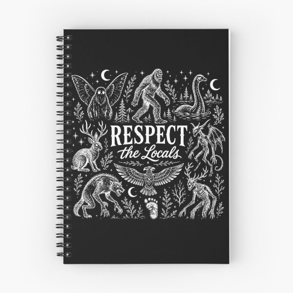 Item preview, Respect The Locals Cryptid designed and sold by Verominunus.