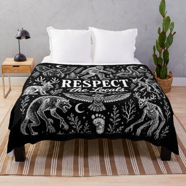 Item preview, Respect The Locals Cryptid designed and sold by Verominunus.