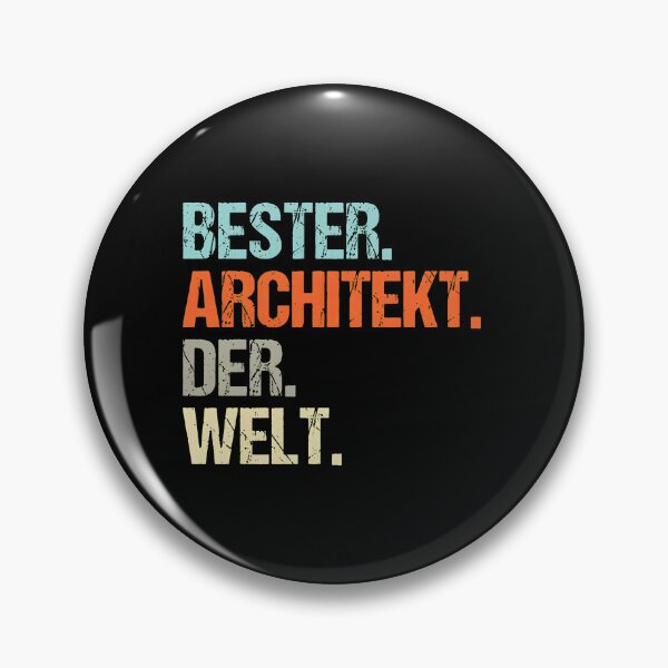 Item preview, Best Architect World Retro German Quote designed and sold by AaronMathews.