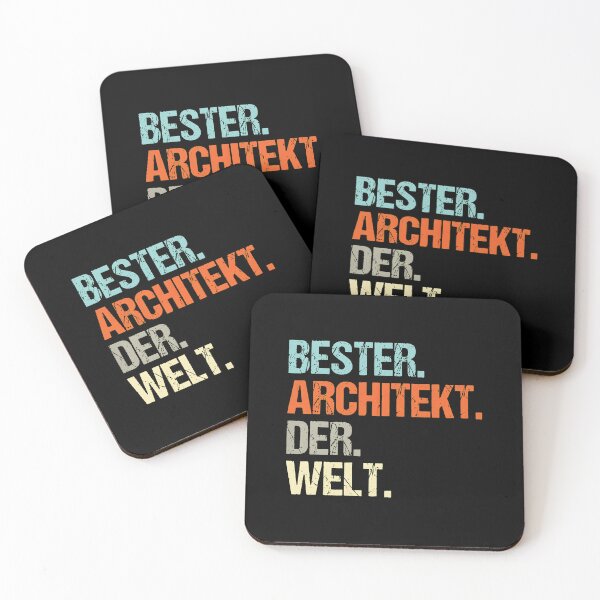 Item preview, Best Architect World Retro German Quote designed and sold by AaronMathews.
