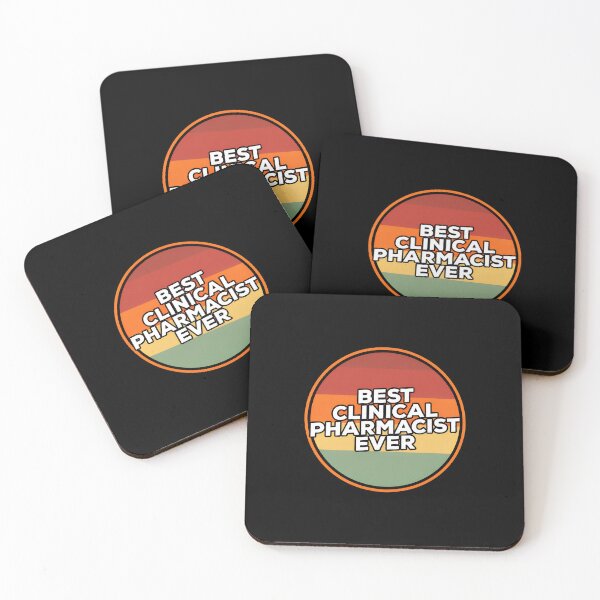 Item preview, Best Clinical Pharmacist Ever Retro Sunset Circle designed and sold by CaleHowell.