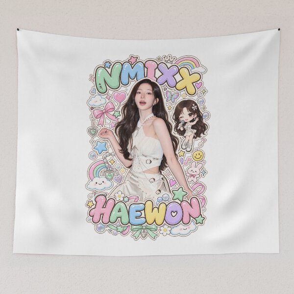 Item preview, HAEWON Heavy Serenade Stage Energy – NMIXX Fanmade Art designed and sold by Valereekmerch.