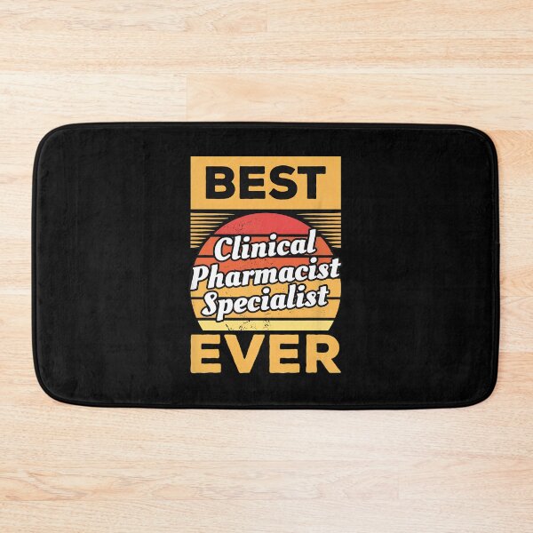 Item preview, Best Clinical Pharmacist Specialist Ever Retro Sunset designed and sold by AaronMathews.