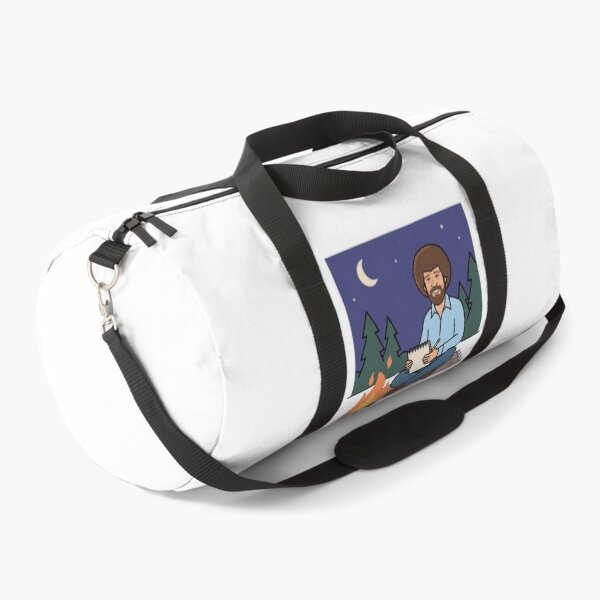 Item preview, Bob Ross Sketching by a Campfire at Night designed and sold by Karamram Studio.