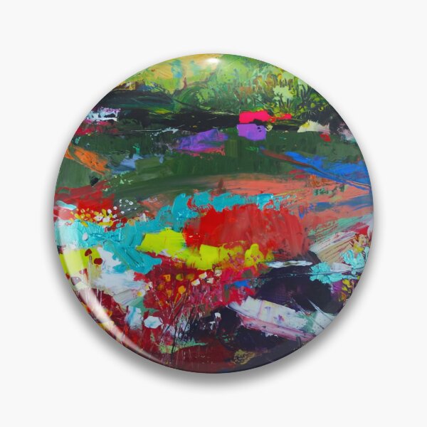Item preview, Colourful Landscape with Wildflowers 856 designed and sold by Eraclis Aristidou.