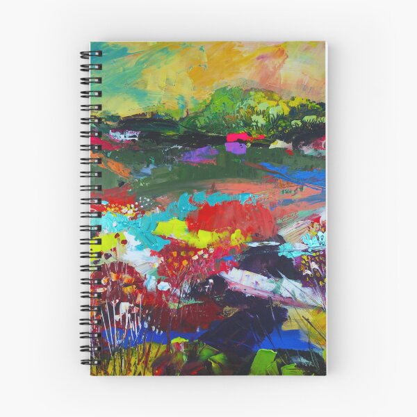 Item preview, Colourful Landscape with Wildflowers 856 designed and sold by Eraclis Aristidou.
