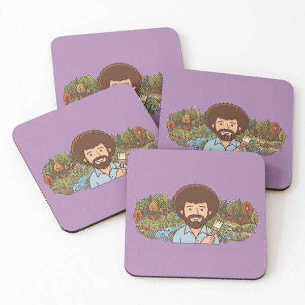 Item preview, Bob Ross Nature Painting Forest Wildlife Art designed and sold by Karamram Studio.