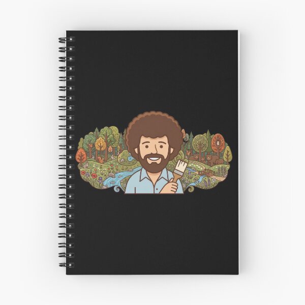 Item preview, Bob Ross Nature Painting Forest Wildlife Art designed and sold by Karamram Studio.