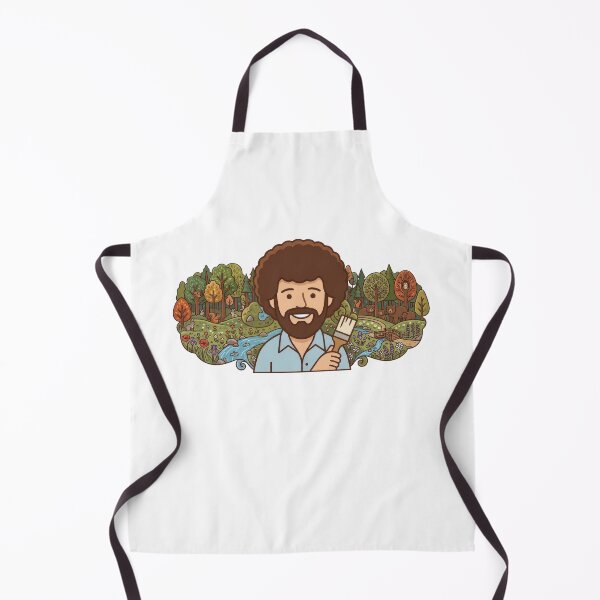 Item preview, Bob Ross Nature Painting Forest Wildlife Art designed and sold by Karamram Studio.