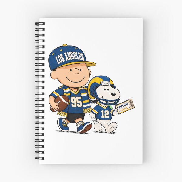 Item preview, Charlie Brown Snoopy LA Football Game Day designed and sold by baresddeidago.