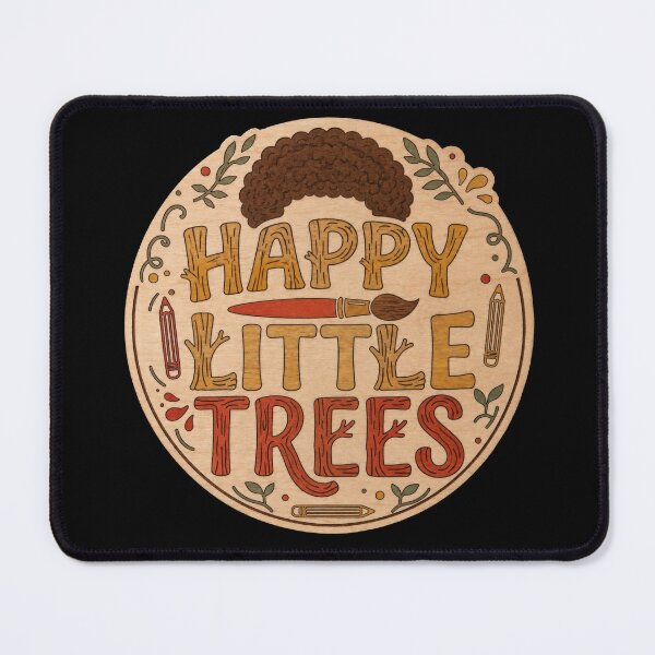 Item preview, Happy Little Trees – Bob Ross  designed and sold by Karamram Studio.