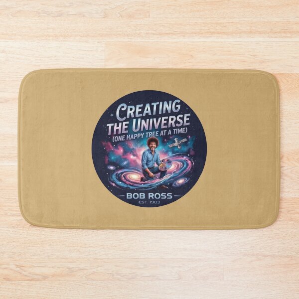 Item preview, Bob Ross "Creating the Universe" Cosmic Art  designed and sold by Karamram Studio.