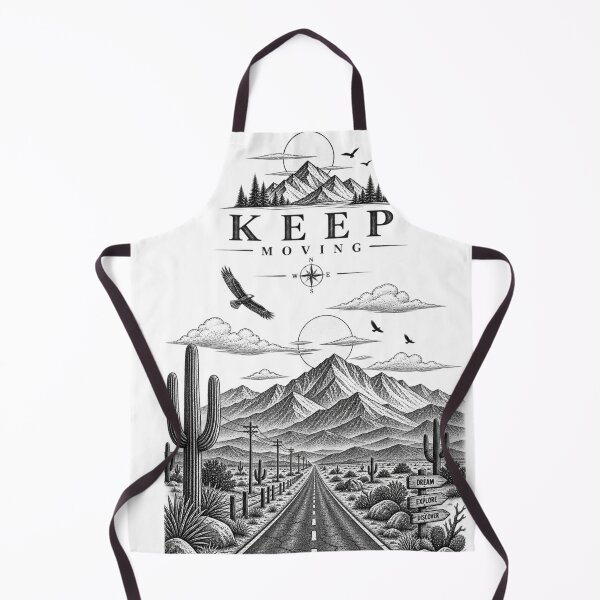 Item preview, Keep Moving Desert Journey designed and sold by CodePaws Creations.