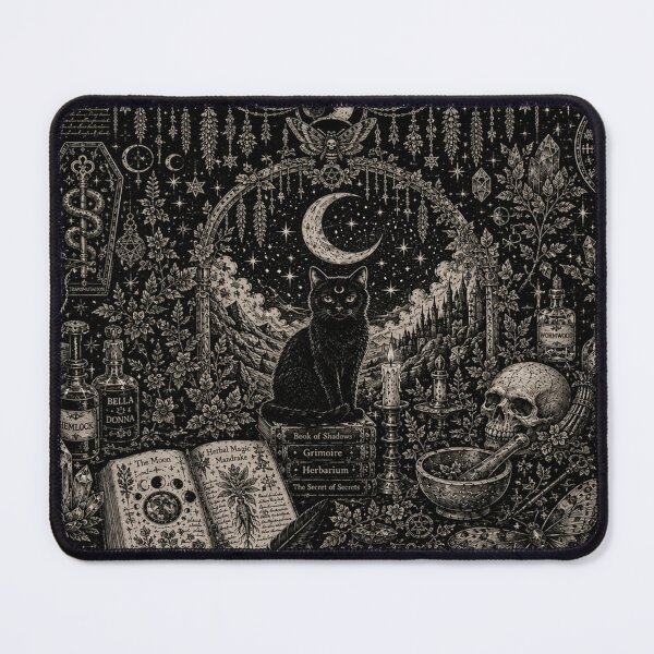 Item preview, Mystical Cat Dark designed and sold by LosthopeCreations.
