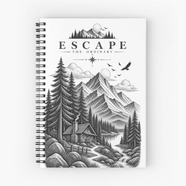 Item preview, Escape The Ordinary Alpine Cabin designed and sold by CodePaws Creations.
