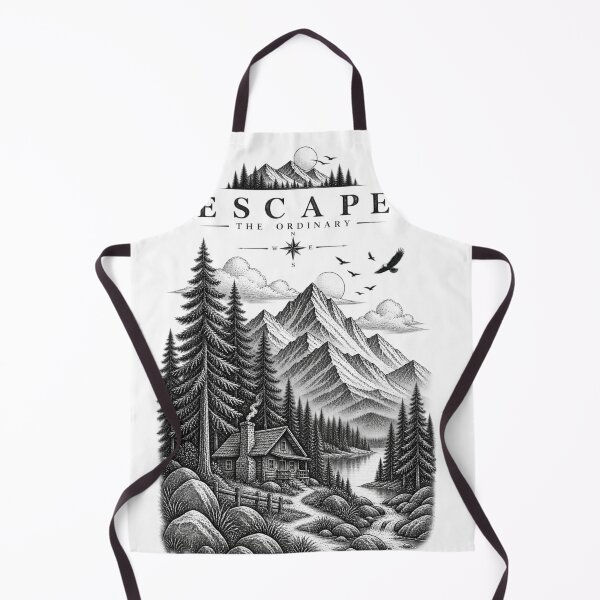 Item preview, Escape The Ordinary Alpine Cabin designed and sold by CodePaws Creations.