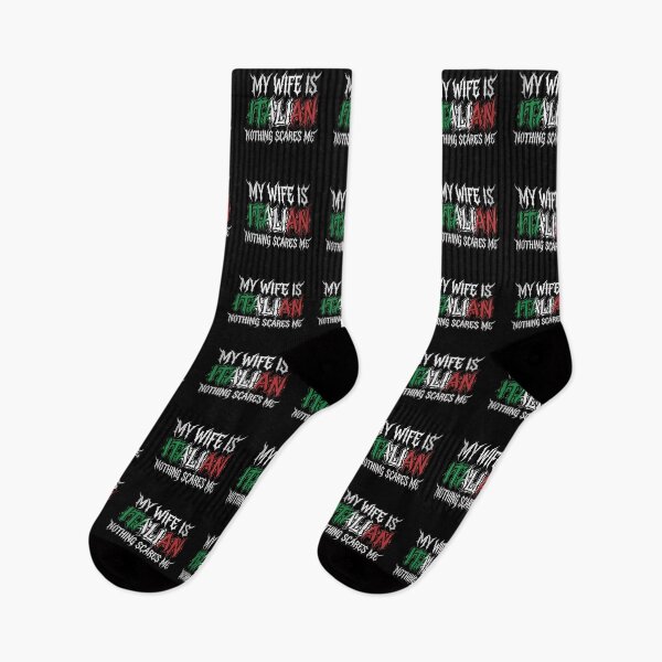 Item preview, My Wife Is Italian Nothing Scares Me Husband Italy Heritage Humor designed and sold by PopStars1993.