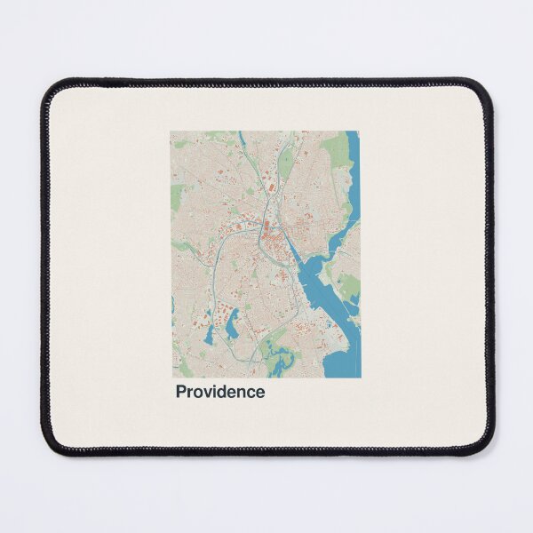 Item preview, Providence Minimalistic Map Art designed and sold by MapsNerd.