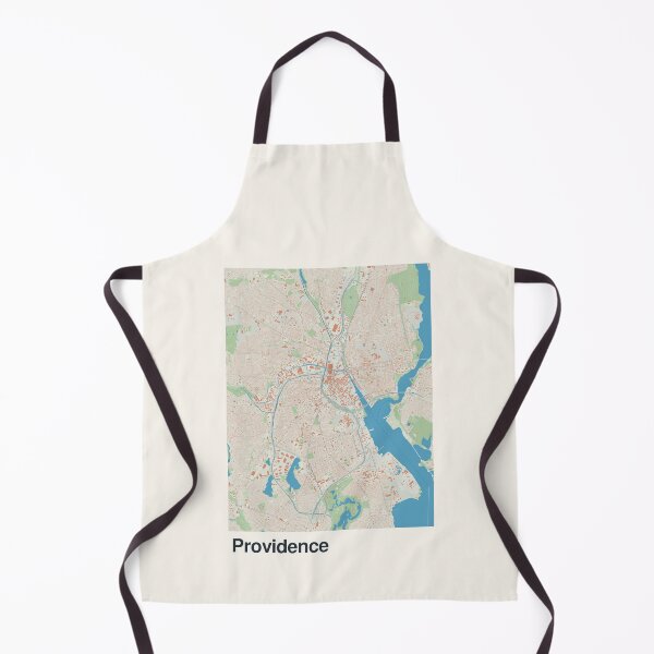Item preview, Providence Minimalistic Map Art designed and sold by MapsNerd.